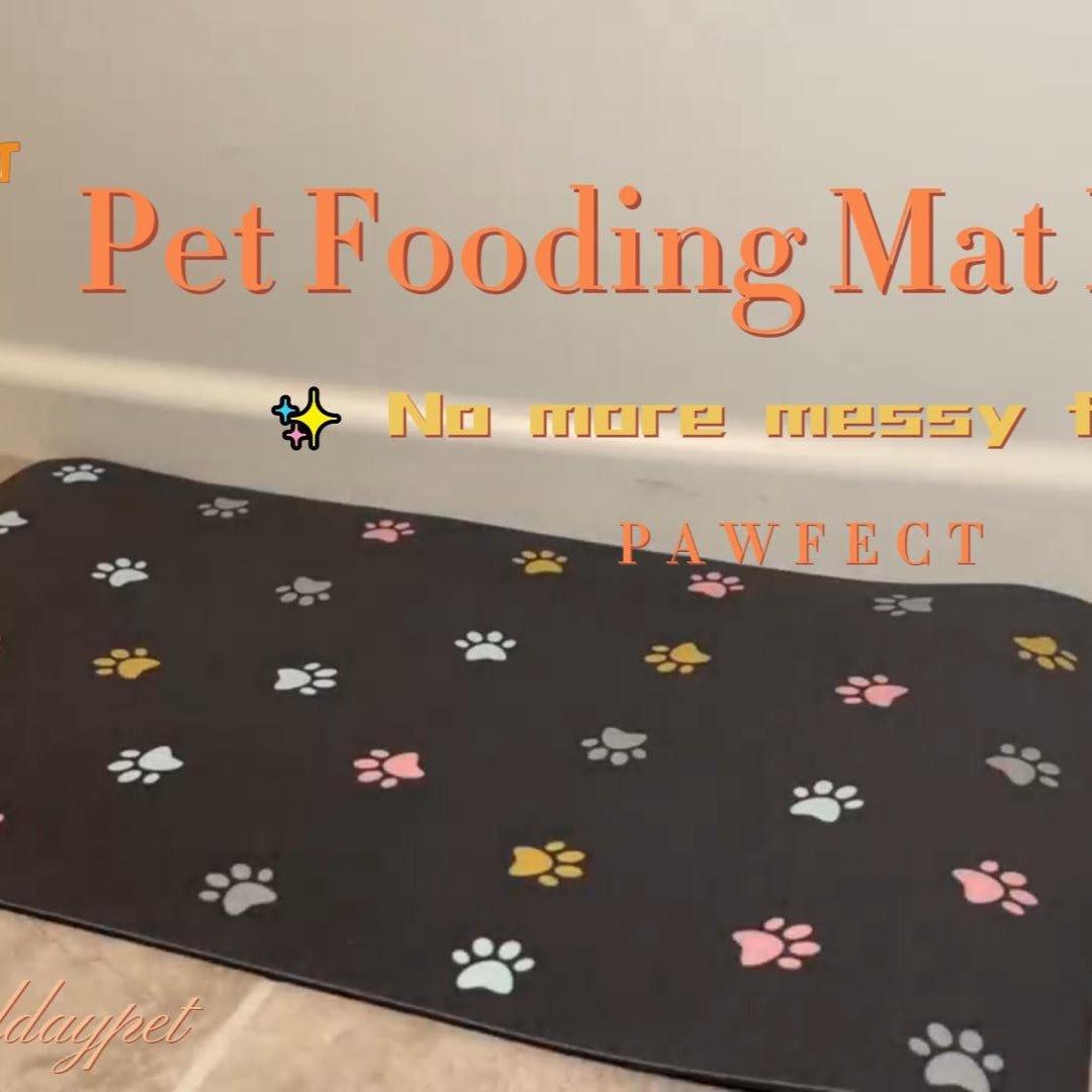 Top Dog Food Mats in 2025 – Buyer’s Guide & Reviews - Soldaypet