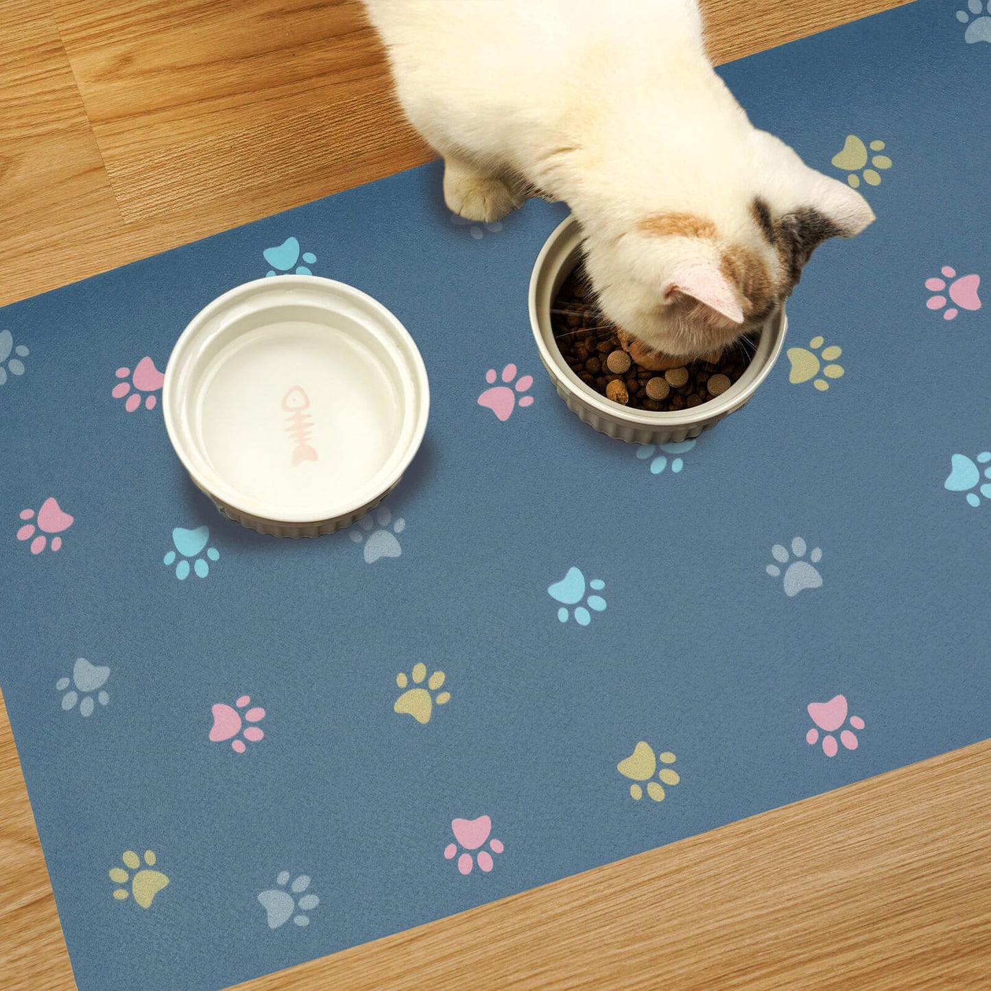 Pet Absorbent Food Mat Placemat For Dog Bowls - Soldaypet