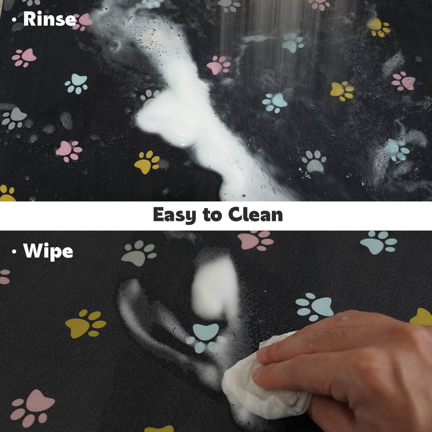 Waterproof Pet Food Mat (Dark Grey) - Soldaypet