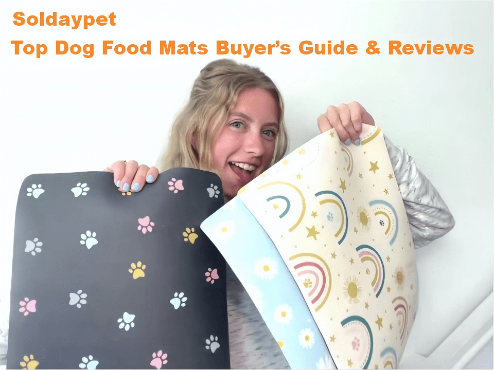 Top Dog Food Mats in 2026 – Buyer's Guide & Reviews - Soldaypet