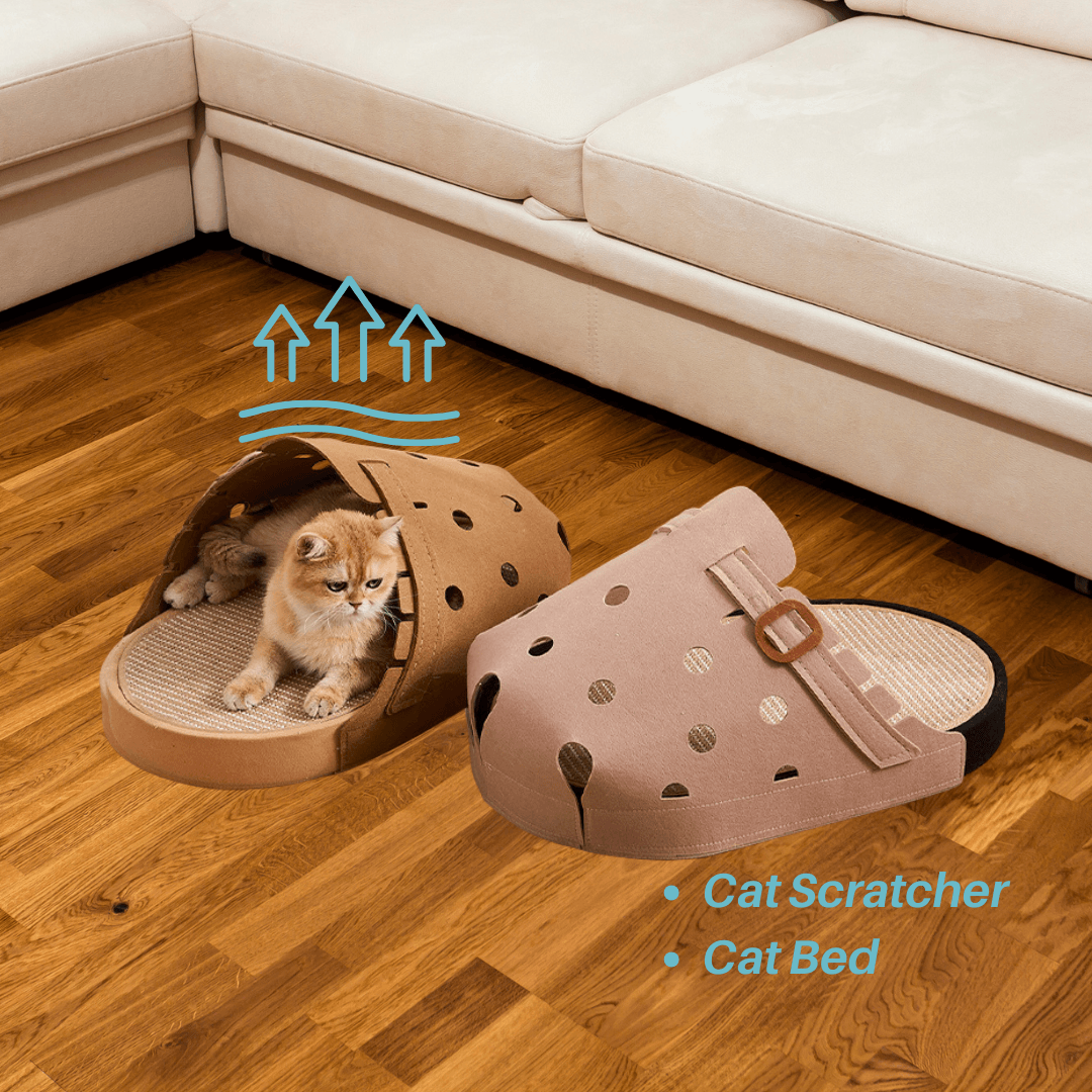 Unique Slipper-Shaped Sisal Cat Scratcher