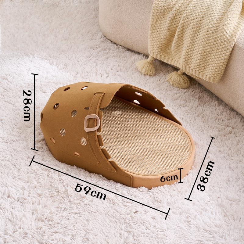 Unique Slipper-Shaped Sisal Cat Scratcher