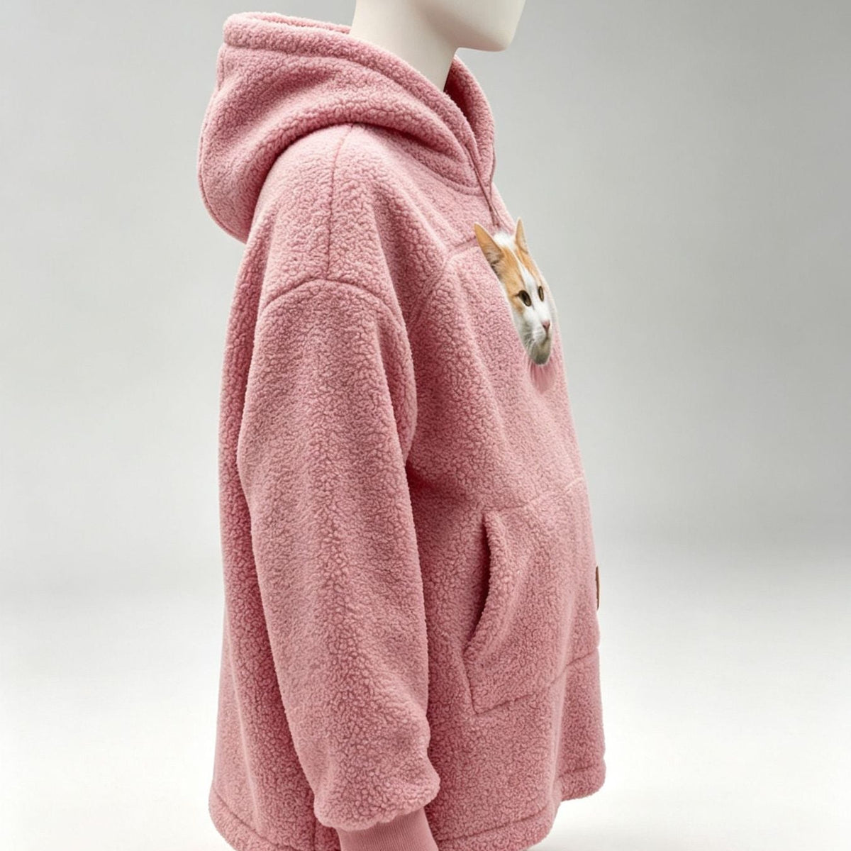 Cat Pouch Hoodie – Wearable Cat Carrier Hoodie - Soldaypet