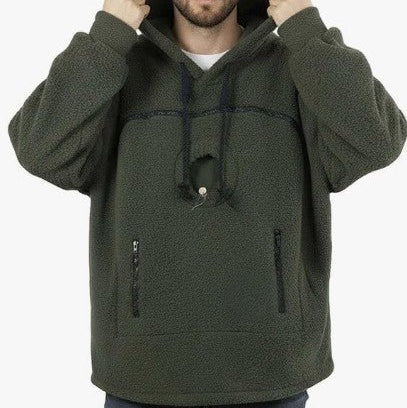 Cat Pouch Hoodie – Wearable Cat Carrier Hoodie - Soldaypet