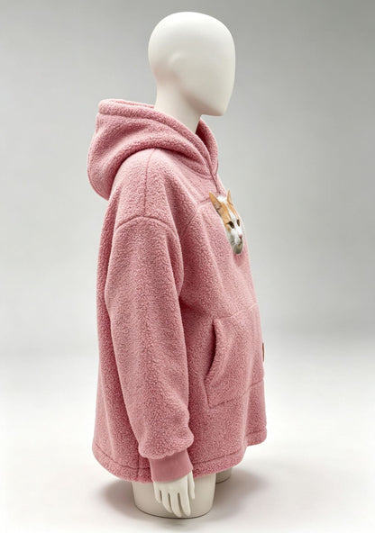 Cat Pouch Hoodie – Wearable Cat Carrier Hoodie