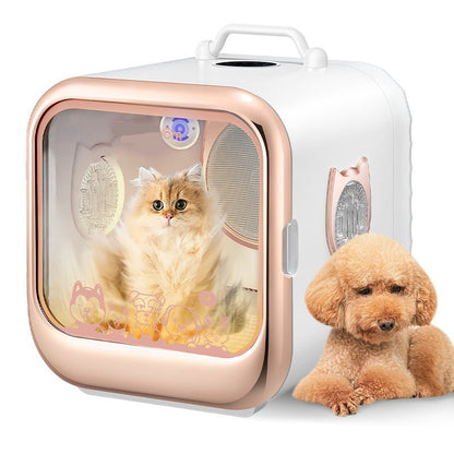 Efficient Pet Dryer with Quick Warming & 5 - Sided Airflow – 25lbs Capacity - Soldaypet