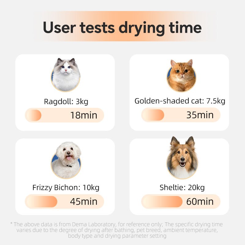 High - Airflow Pet Dryer Box with Negative Ion Technology - Soldaypet