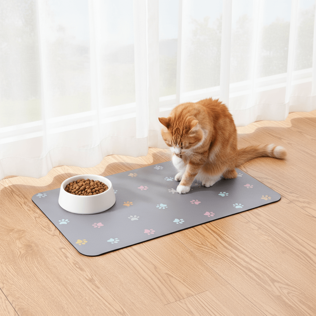 Non - Slip Pet Food Placemat for Water Bowl - Soldaypet