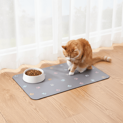 Non - Slip Pet Food Placemat for Water Bowl - Soldaypet