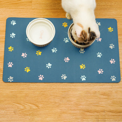 Pet Absorbent Food Mat Placemat For Dog Bowls - Soldaypet