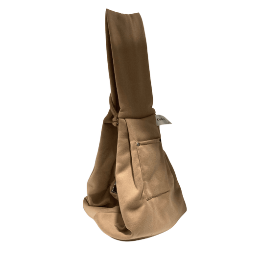QULICITY Khaki Pet Carrier Bag for Cat Walking - Soldaypet