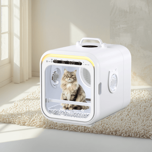 Salon - Quality Pet Dryer with 7 - Speed and Triple Air Purification – 55lbs Capacity - Soldaypet