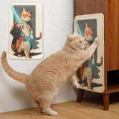Sisal Cat Scratching Mat For Sofa (Lightsaber Cat) - Soldaypet
