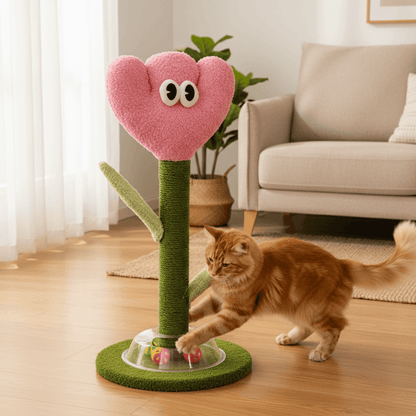 Unique Cat Scratching Posts | Funny Flowers - Soldaypet